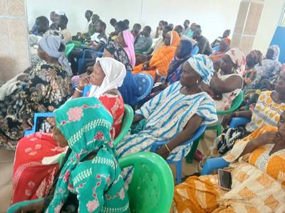 Successful training of onion farmers